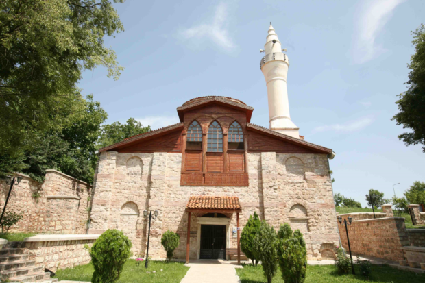 Hagia Sophia Cathedral (now Ayasofya Mosque), one of many former Greek Byzantine churches across Turkey converted to mosques, is located in the ancient Bizye, present day Vize, in Kırklareli