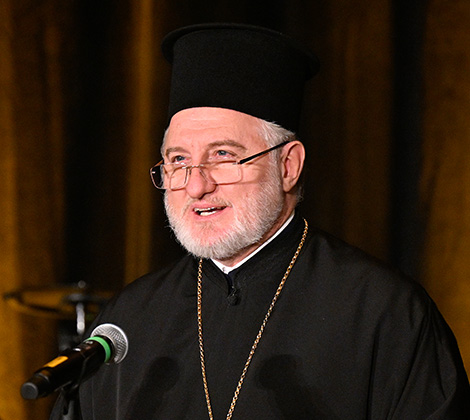 Archbishop Elpidophoros addresses Grand Banquet at 32nd Annual Leadership 100 Conference