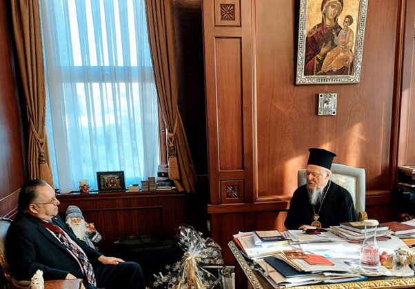 Meeting with Ecumenical Patriarch Bartholomew in Constantinople