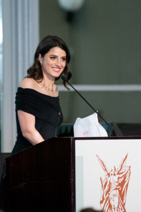 The Mistress of Ceremonies, Kate Chappell (Anchor and Reporter at NBC5 Chicago); PHOTO: ELIOS PHOTOGRAPHY