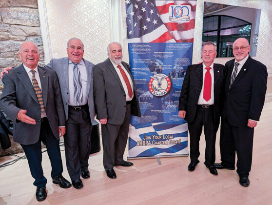 Gus Constantine, President, Paul Macropoulos, Vice President, Michael Georges, Secretary, Gus Rogdakis, Event Chairman, Mario Harris, Golf Chairman