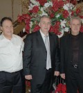 The hosts, brothers George, Kostas and Petros Nerantzinis, owners of North Ritz Club